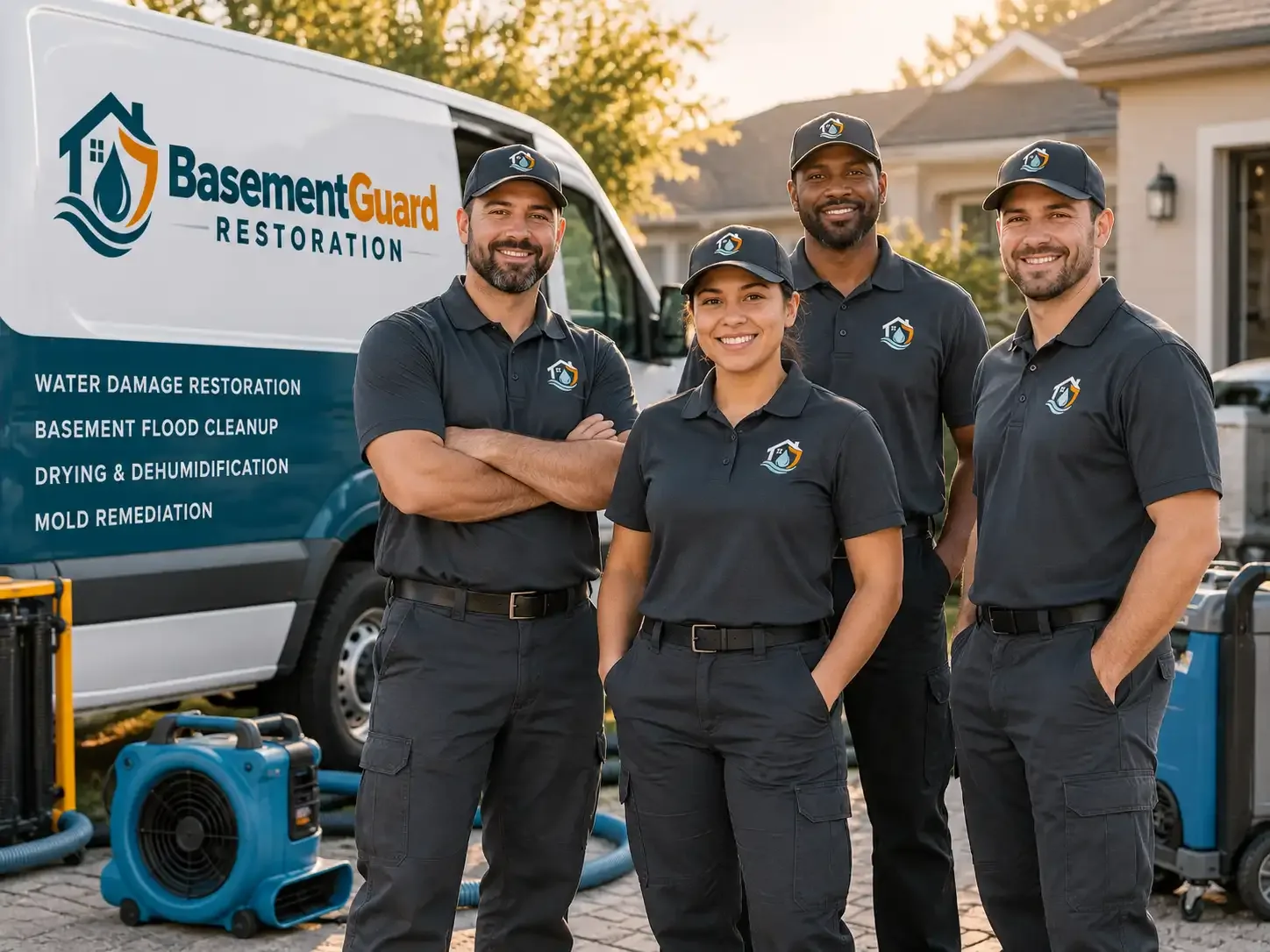 Basement Water Damage Restoration company in Okreek, SD